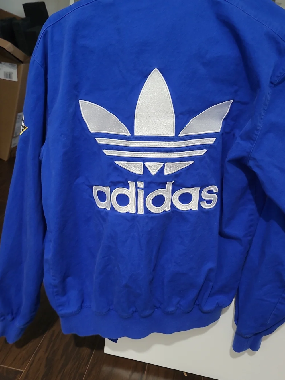 Adidas x Hot Wheels MEN'S Blue Logo Jacket